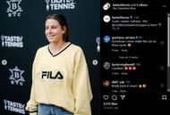 Taste of Tennis Instagram (https://www.instagram.com/p/DH1KJEbxUJw/?img_index=4)